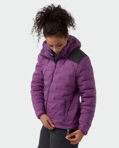 Stio Women's Skillet Stretch Down Hooded Jacket -Deals STIO Store W Skillet Stretch Down Hooded Jacket Dark Amethyst 4