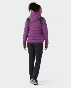Stio Women's Skillet Stretch Down Hooded Jacket -Deals STIO Store W Skillet Stretch Down Hooded Jacket Dark Amethyst 9